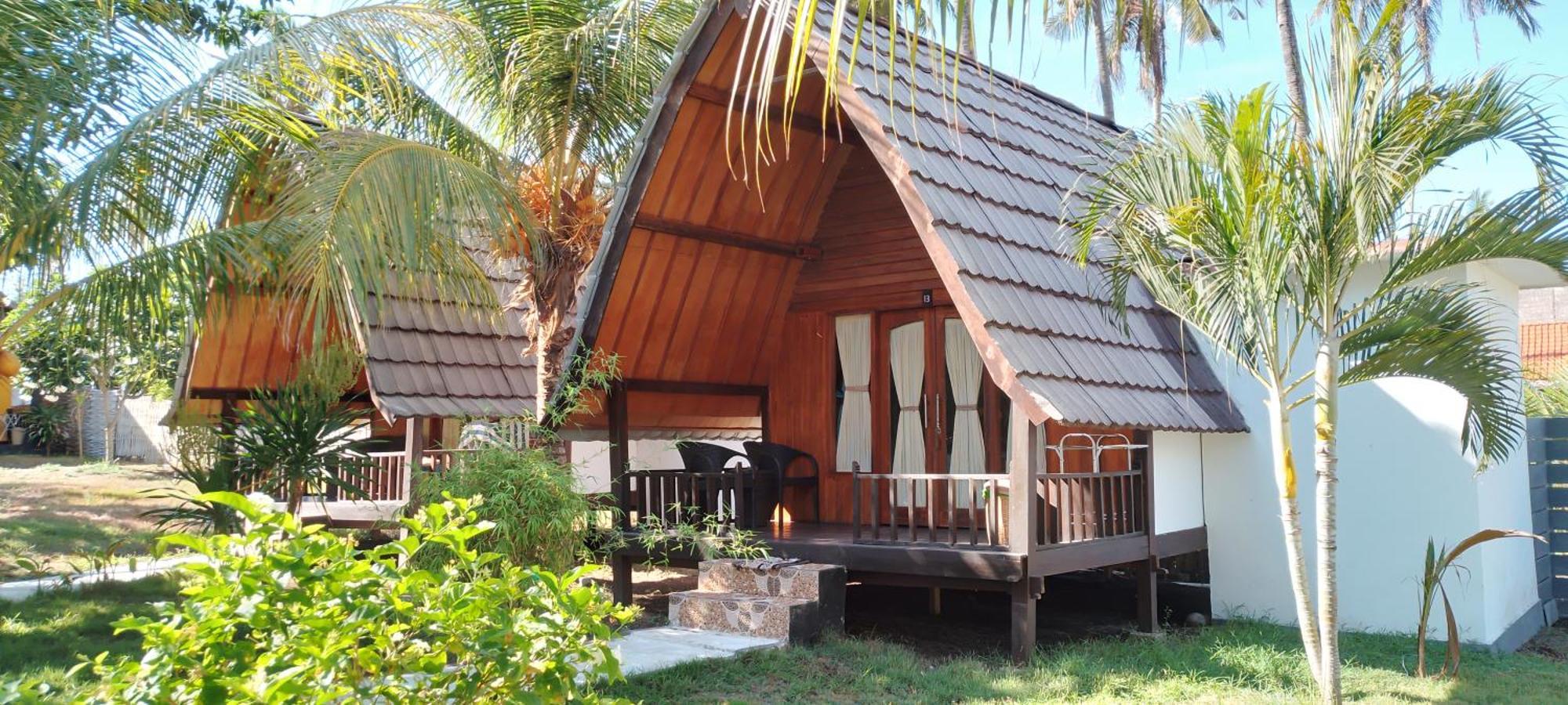 Pandan Bungalow Gili Air Dış mekan fotoğraf