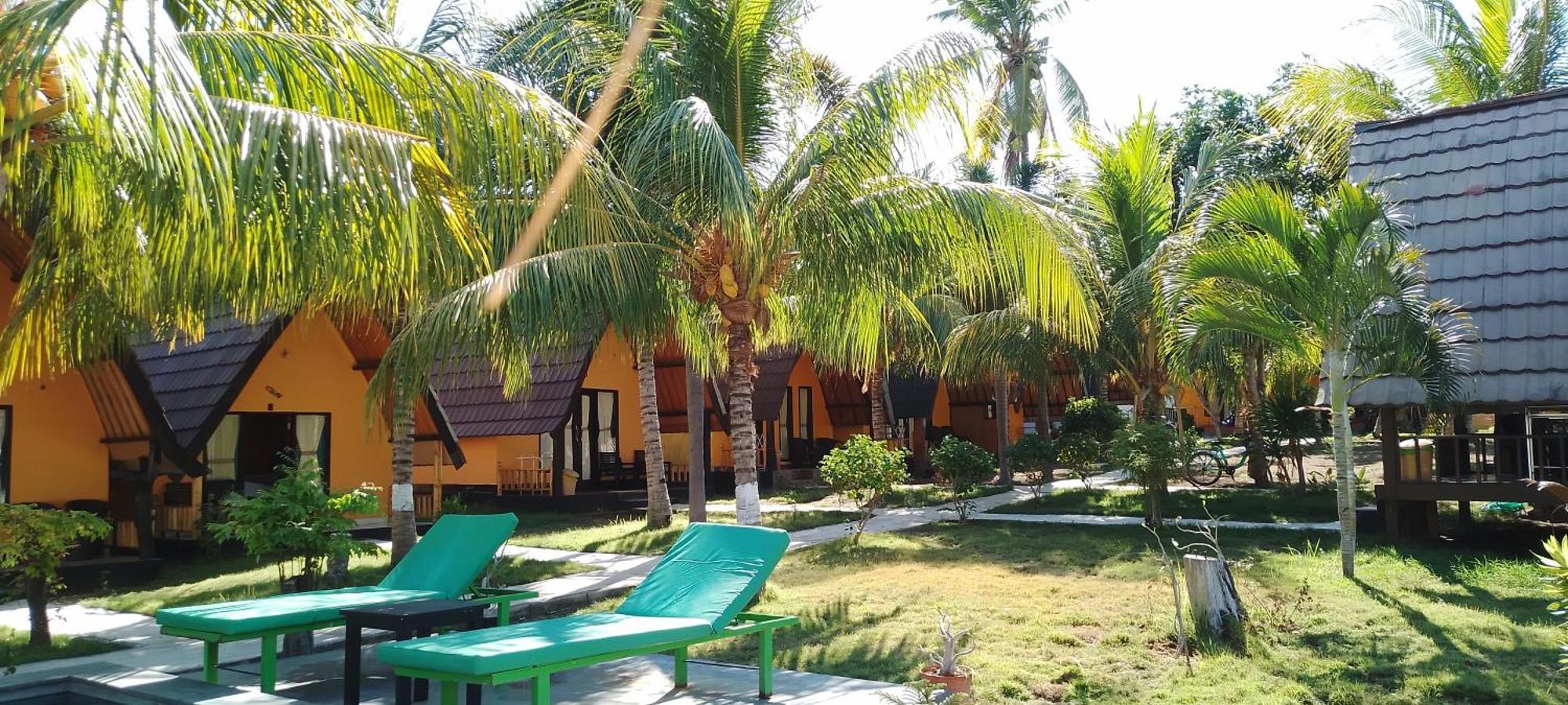 Pandan Bungalow Gili Air Dış mekan fotoğraf