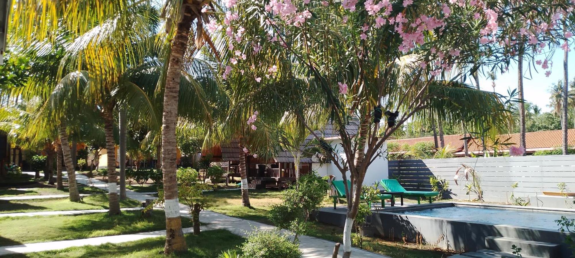 Pandan Bungalow Gili Air Dış mekan fotoğraf