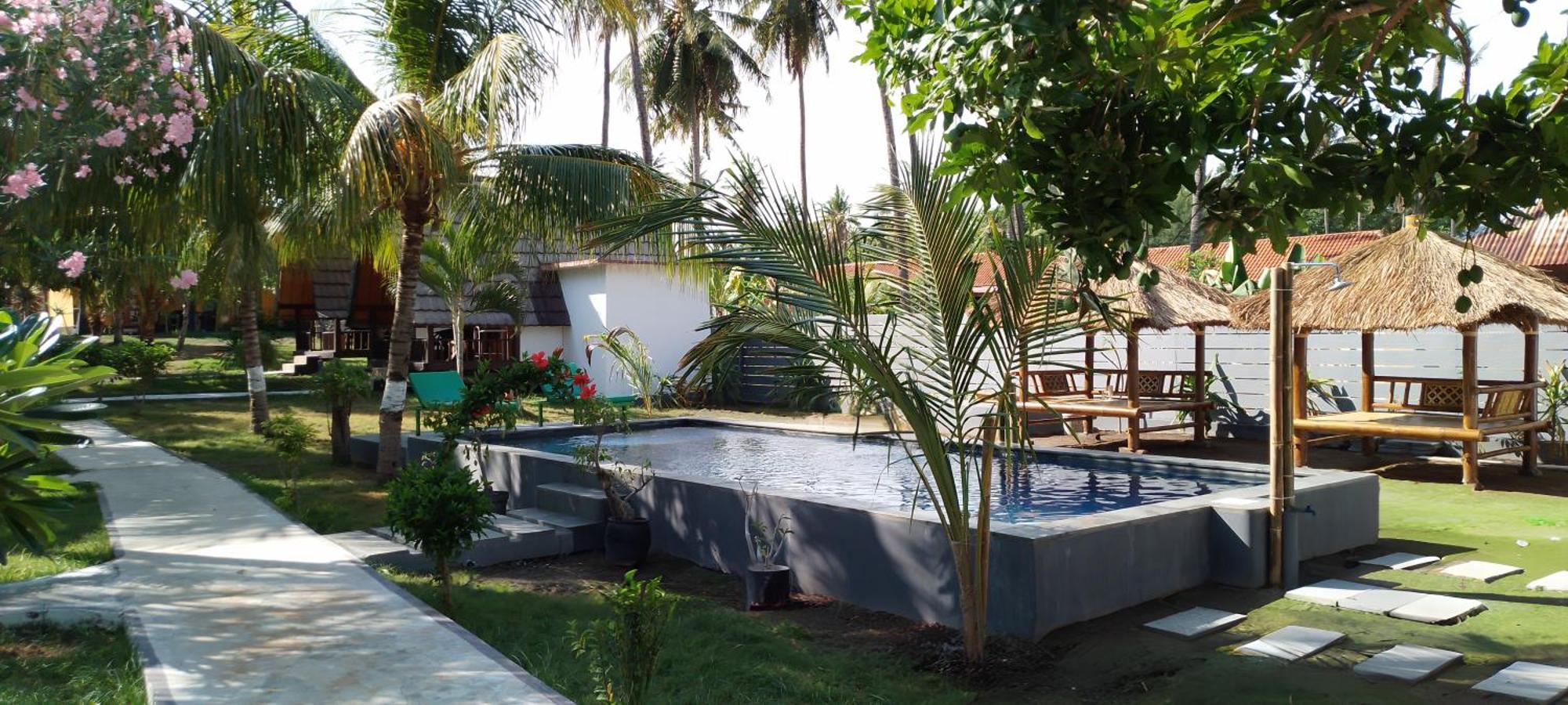 Pandan Bungalow Gili Air Dış mekan fotoğraf