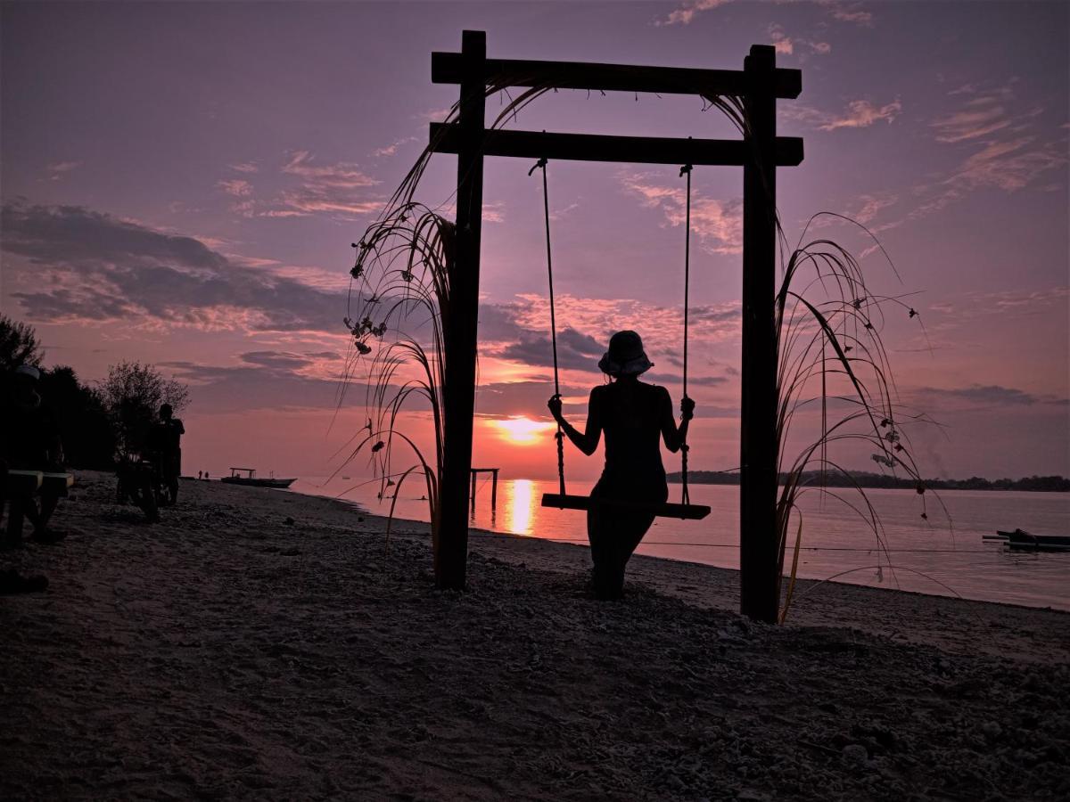 Pandan Bungalow Gili Air Dış mekan fotoğraf