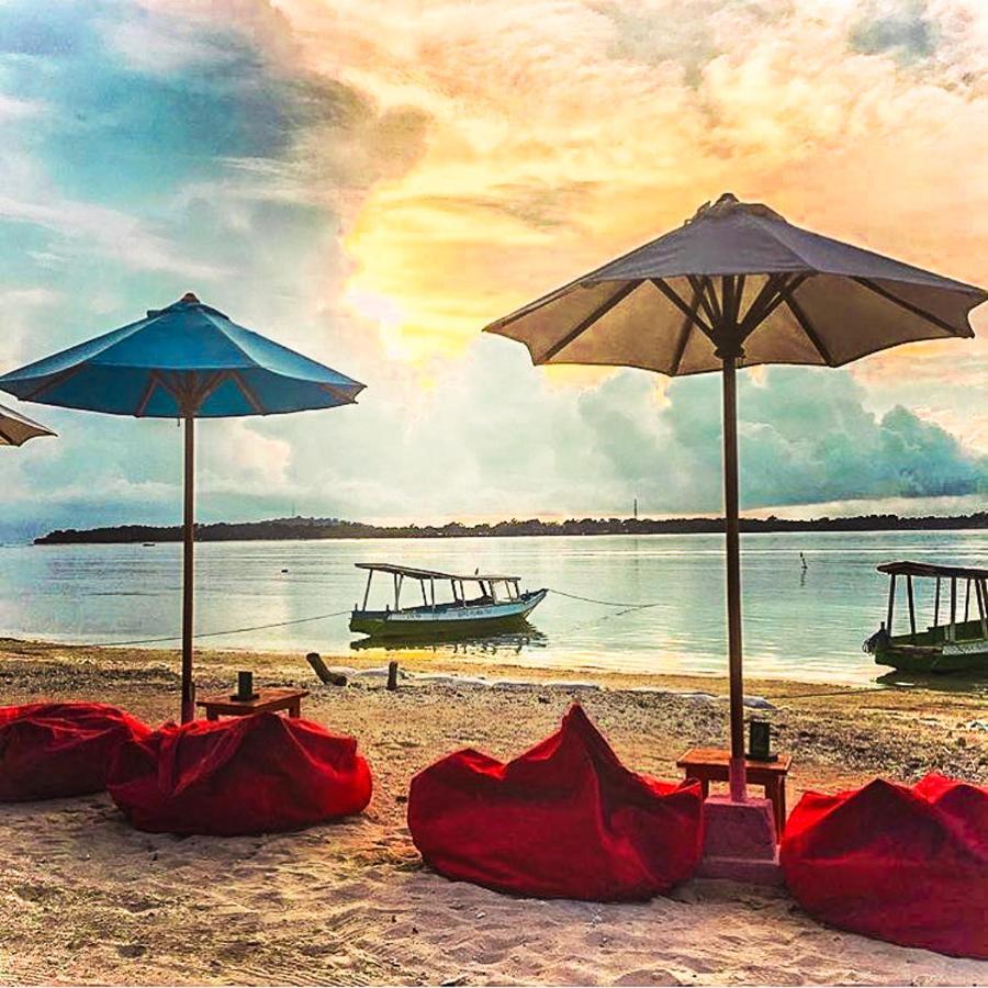 Pandan Bungalow Gili Air Dış mekan fotoğraf